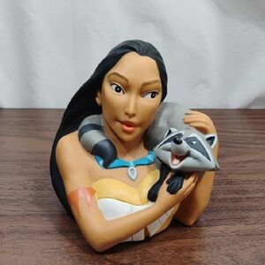 Vintage Disney Pocahontas Piggy Bank